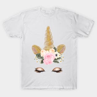 Magical Unicorn Face T-Shirt